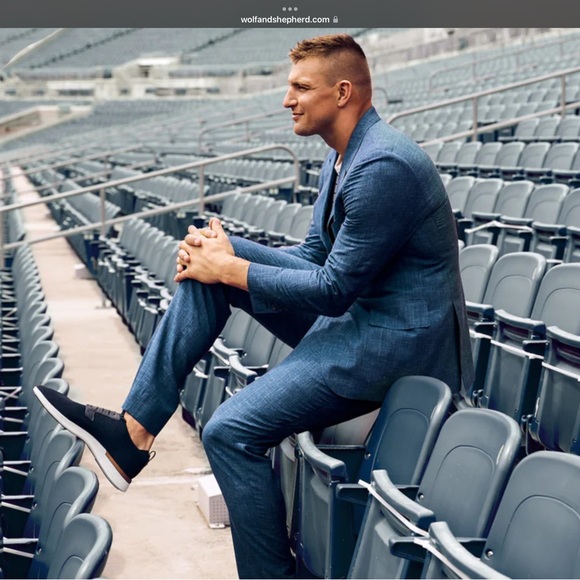 Wolf & Shepherd Taupe Super Comfort Dress Shoes - Picture 11 of 12